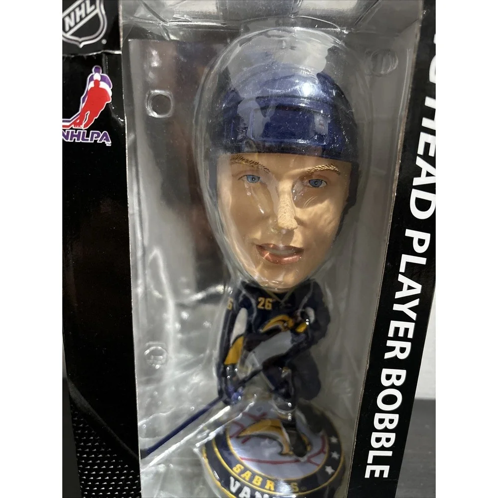 Sabres Vanek Bobblehead Big Head NHL NHLPA Buffalo Sabres Thomas Vanek New Rare